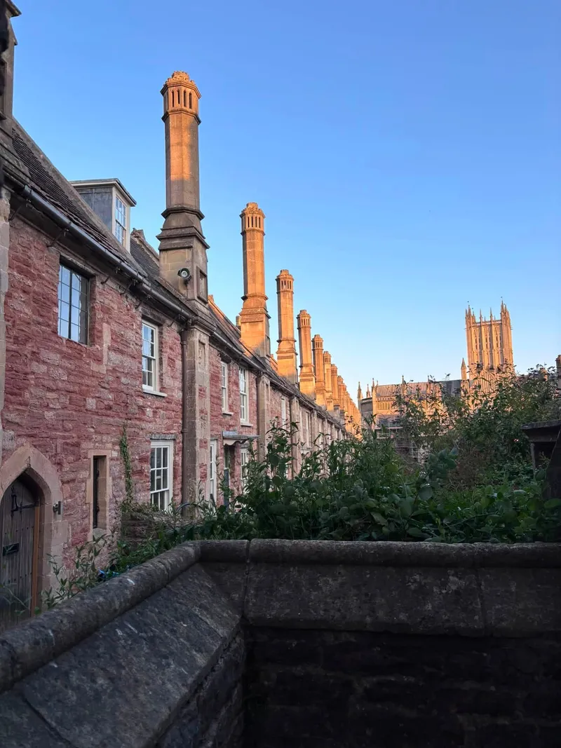 Vicars' Close, the medieval street leading to Wells Cathedral